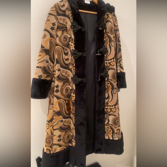 vintage Jackets & Blazers - RARE Union made tapestry coat